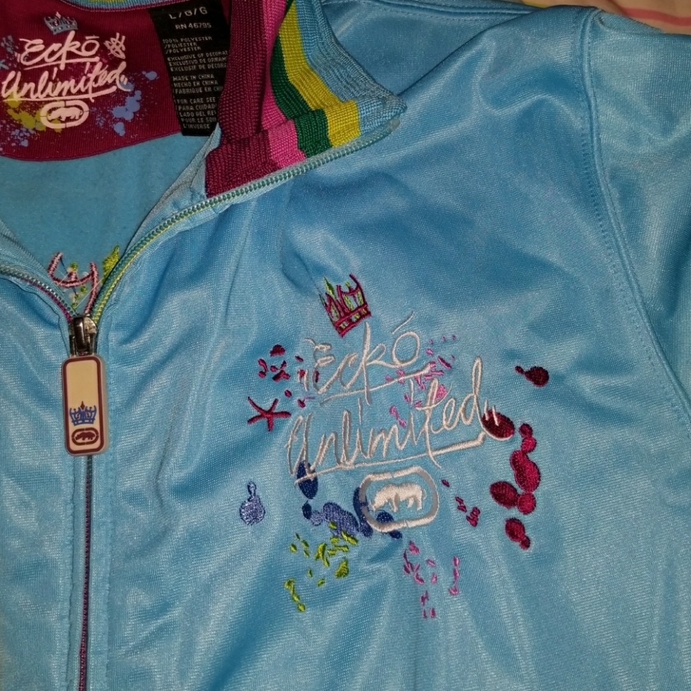 Vintage Ecko Unlimited zipper sweat shirt